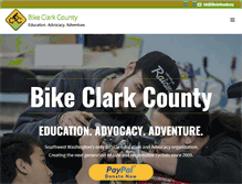 Tablet Screenshot of bikeclarkcounty.org